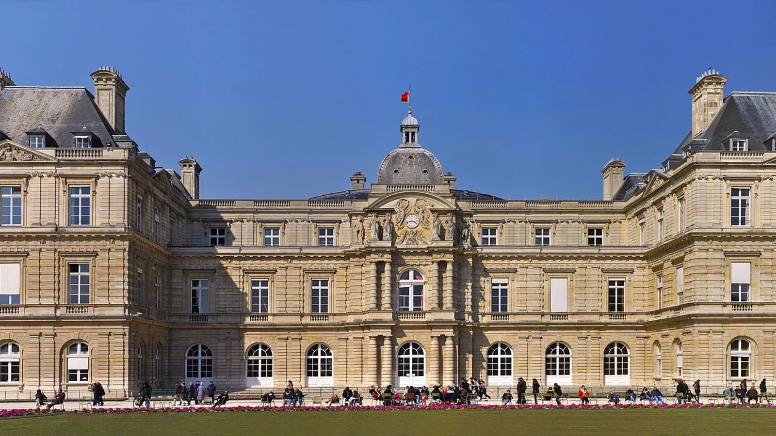 Le palais du Luxembourg, siège du Sénat